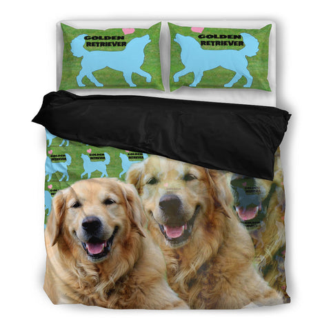 Amazing Golden Retriever Bedding Set