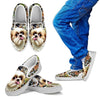 Amazing Shih Tzu Dog Print Slip Ons For KidsExpress Shipping