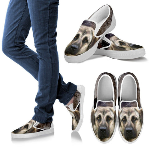 Anatolian Shepherd Print Slip Ons For Women Express Shipping