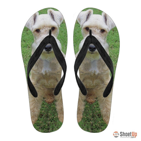 Lakeland Terrier Flip Flops For Women