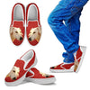 Sloughi Dog Print Slip Ons For KidsExpress Shipping