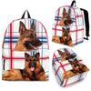 German Shepherd Dog Print BackpackExpress Shipping