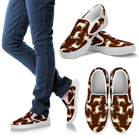 Labrador Retriever Print Slip Ons For Women