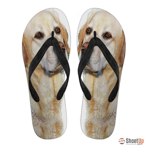 Labrador Print Women Flip Flops