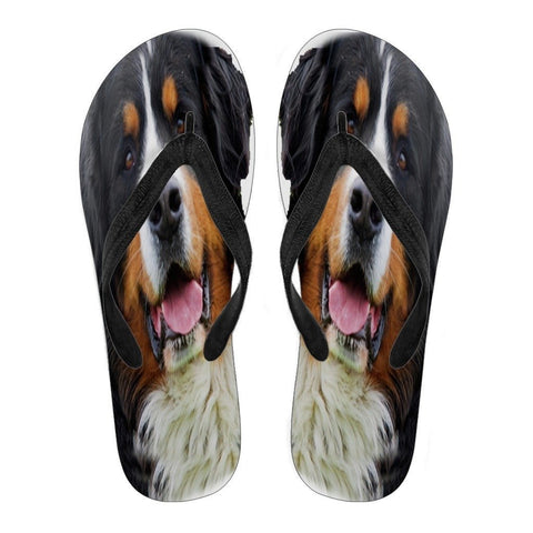 Bernese Mountain Flip Flops For Men