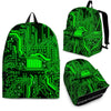 Circuit Board Pattern Backpack (Design 1) Free Express Shipping