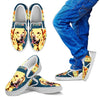 Cartoonize Labrador PrintKid's Slip Ons