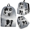 Boston Terrier Print Backpack Express Shipping