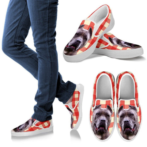 Perro De Presa Print Slip Ons For Women Express Shipping