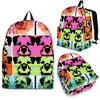 Border Terrier Print Backpack Express Shipping