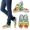 Golden Retriever Print Slip Ons For WomenExpress Shipping