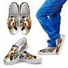 Amazing Basset Hound Print Slip Ons For KidsExpress Shipping