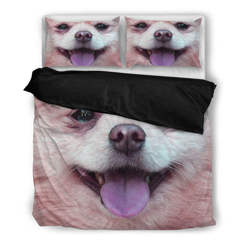 Cute Pomeranian Bedding Set