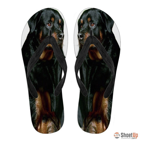 Rottweiler Flip Flops For Women