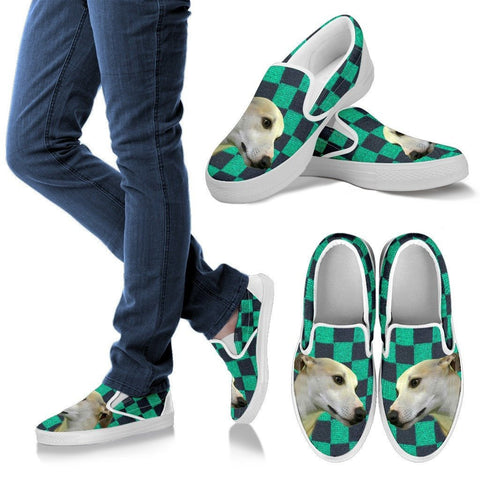 Whippet Dog PrintSlip Ons For WomenExpress Shipping