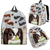 Japanese Chin Print Backpack Express Shipping