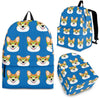 Pembroke Welsh Corgi Print BackpackExpress Shipping