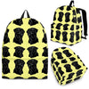 Black Labrador Print BackPack Express Shipping