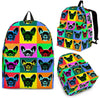 French Bulldog Print BackPack Express Shipping