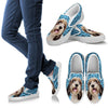 Petit Basset Griffon Vendeen Dog Print Slip Ons For WomenExpress Shipping