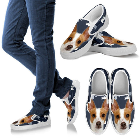 Rat Terrier Print Slip Ons For Women Express Shipping