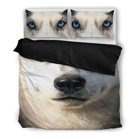 Amazing Siberian Husky Bedding Set