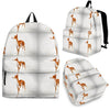 Ibizan Hound Dog Print BackpackExpress Shipping