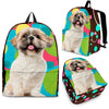 Shih Tzu Dog Print BackpackExpress Shipping