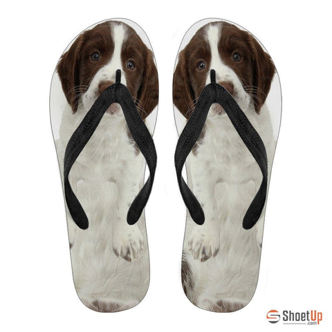 English Springer Spaniel Flip Flops For Men Limited Edition