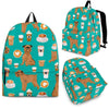 Brussels Griffon Print Backpack Express Shipping