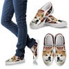 Akita Dog Print Slip Ons For Women Express Shipping