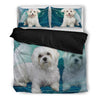 Cute Maltese Bedding Set