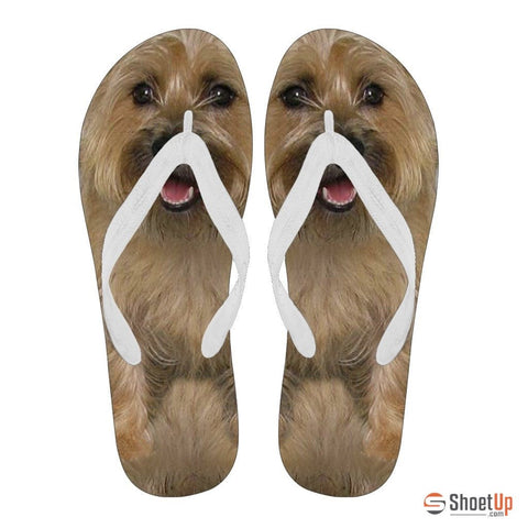 Cairn Terrier Flip Flops For Women