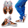 Irish Setter Print Slip Ons For Kids Express Shipping