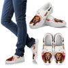 Valentine's Day Special Dachshund Print Slip Ons For Women