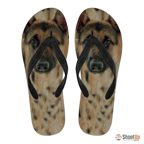 German Shepherd Flip Flops For Men