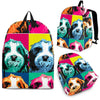 Bearded Collie Print Backpack Express Shipping