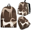 Saluki Dog Print BackpackExpress Shipping