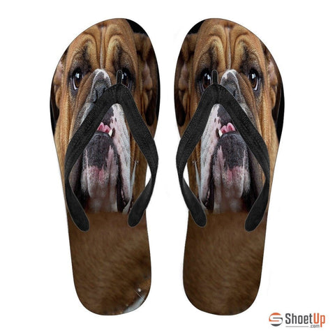 Bulldog Flip Flops For Women