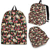 Pug Floral Print BackPack