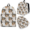 Australian Shepherd Dog Print BackpackExpress Shipping