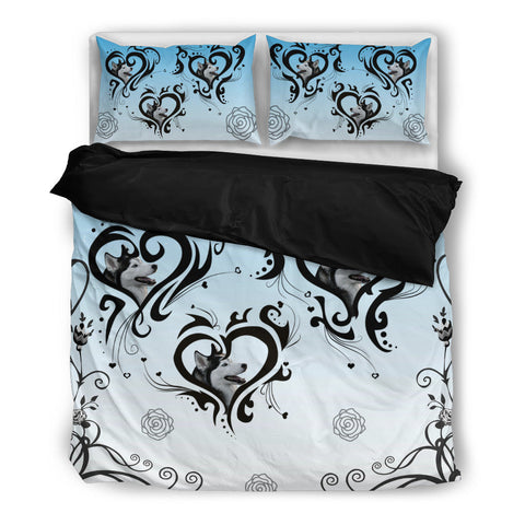 Valentine's Day SpecialSiberian Husky Print Bedding Set