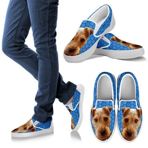 Lakeland Terrier Dog Print Slip Ons For WomenExpress Shipping