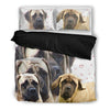 Amazing English Mastiff Print Bedding Set