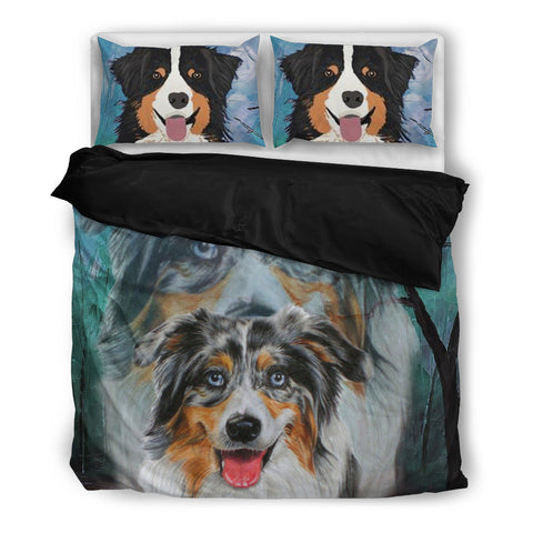 Amazing Australian Shepherd Print Bedding Set