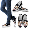 Bull Dog Print Slip Ons For Women Express Shipping