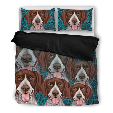 Amazing German Shorthaired (Pointer) Print Bedding Set