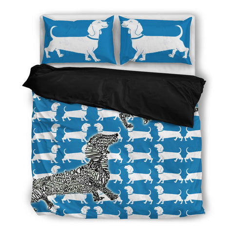 Amazing Dachshund Print Bedding Set