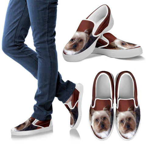 Yorkshire Dog Slip Ons For Women