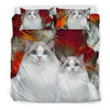 Cute Ragdoll Print Bedding Set